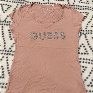 GUESS Mauve Short Sleeve Tee